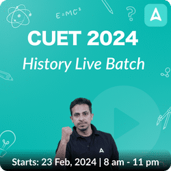 CUET 2024 History Live Batch | Online Live Hindi Medium Classes by Adda 247